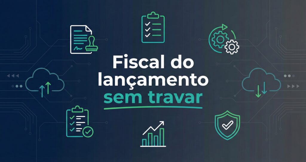 Automação de notas e cuidados fiscais no lançamento digital em negócios digitais