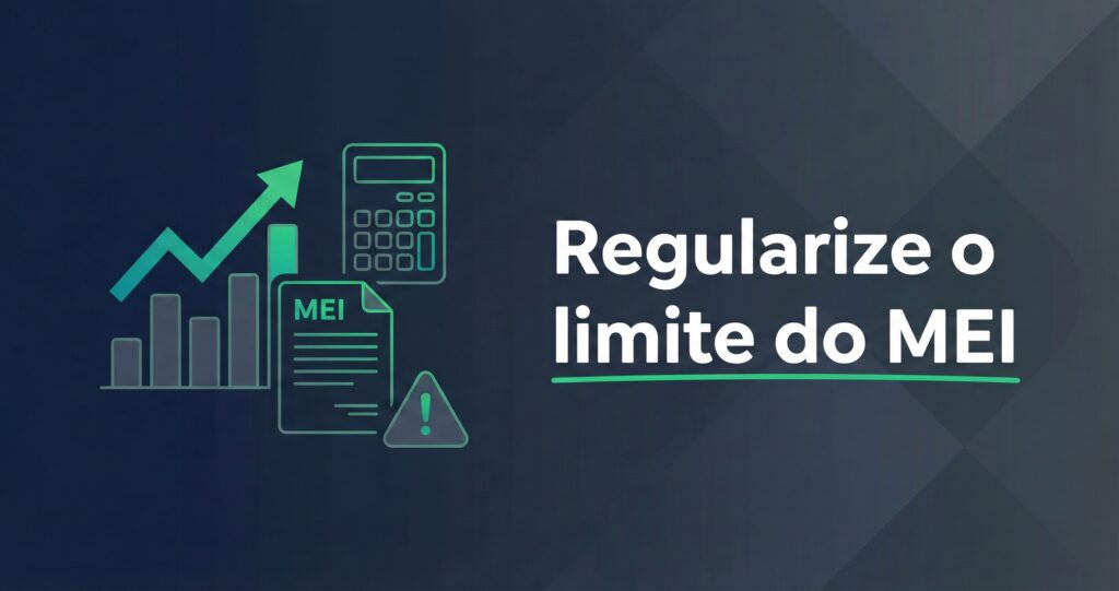 Planejamento e regularização do estouro do limite do MEI com controle de faturamento