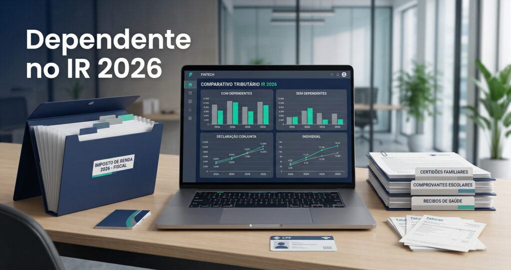 Dependente no Imposto de Renda 2026 com checklist familiar